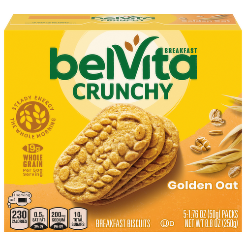 belVita Golden Oats Breakfast Biscuits