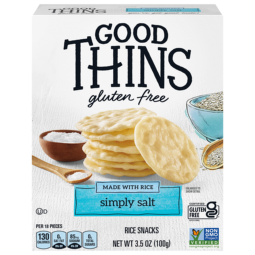 Good Thins Simply Salt Rice Crackers