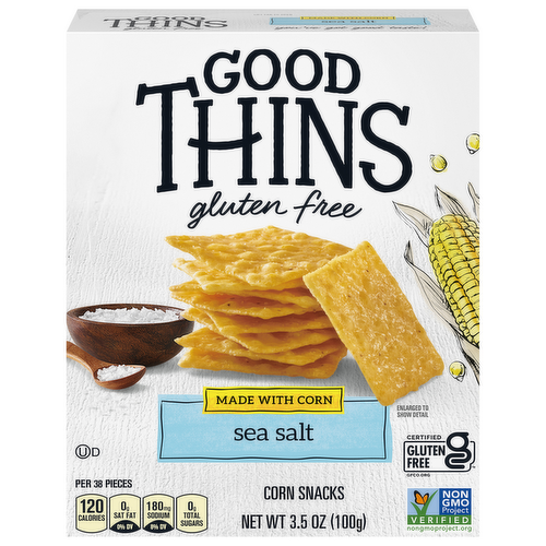 Good Thins Sea Salt Corn & Rice Crackers