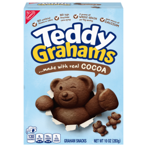 Nabisco Teddy Grahams Chocolate Graham Snacks