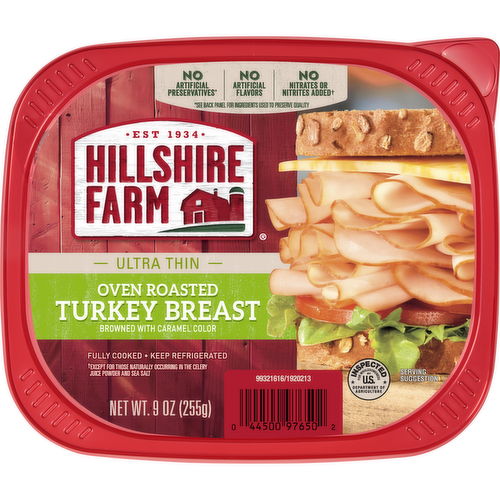 Hillshire Farm Deli Select Thin Sliced Oven Roasted Turkey Breast