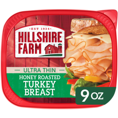 Hillshire Farm Deli Select Thin Sliced Honey Roasted Turkey Breast