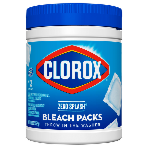 Clorox Zero Splash Bleach Packs