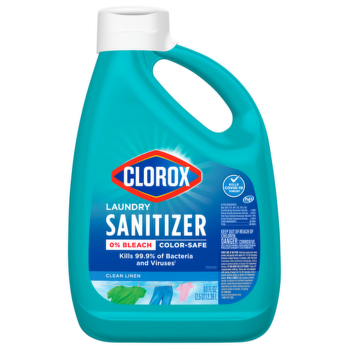 Clorox Laundry Sanitizer Clean Linen Scent