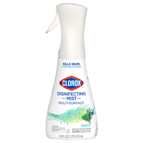 Clorox Disinfecting Mist multi-Surface Eucalyptus Peppermint Scent
