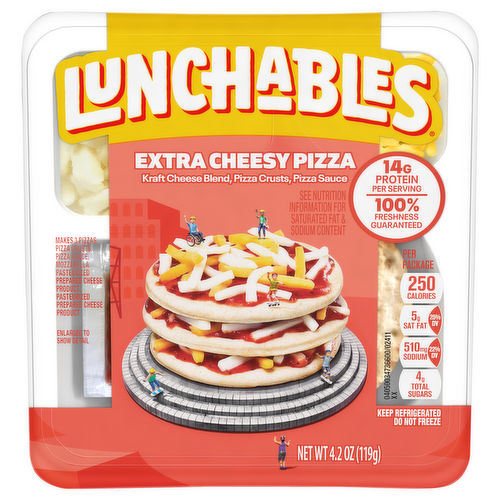 Oscar Mayer Lunchables Extra Cheesy Pizza Kit