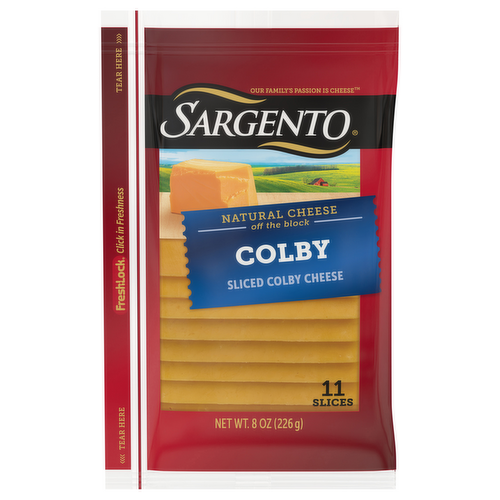 Sargento Colby Cheese Slices