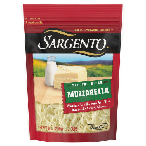 Sargento Off the Block Finely Shredded Mozzarella Cheese