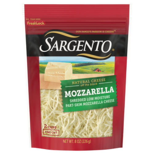 Sargento Off the Block Finely Shredded Mozzarella Cheese