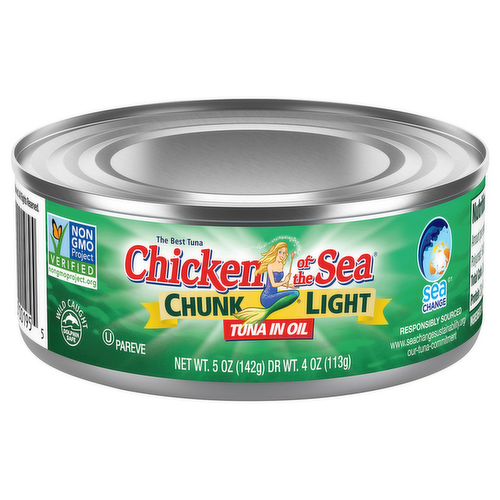 Chicken of the Sea Chunk Light Tuna in Oil