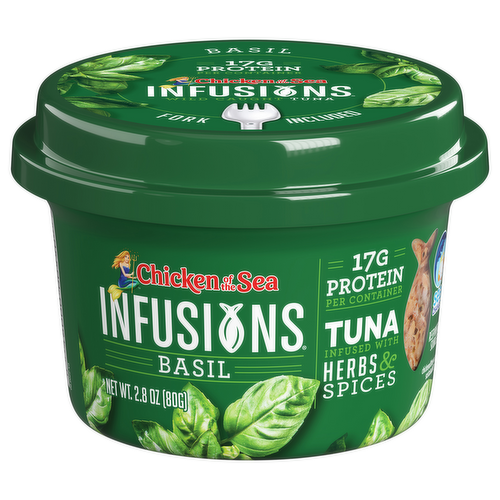 Chicken Of The Sea Infusions Basil Tuna