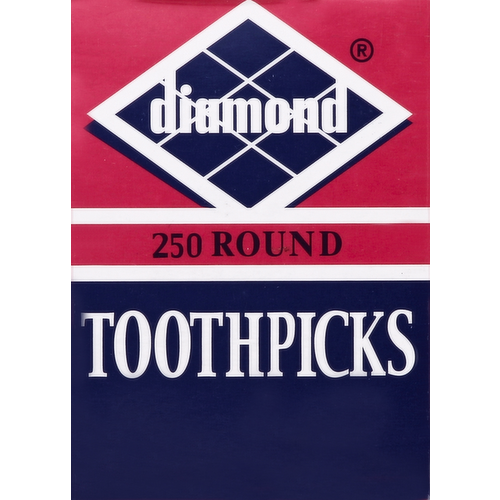 Diamond Brands Round Toothpicks