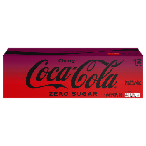 Coca-Cola Cherry Zero Sugar (Cherry Coke Zero Sugar)