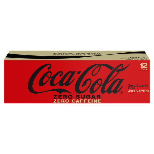 Caffeine Free Coca-Cola Zero (Coke Zero)