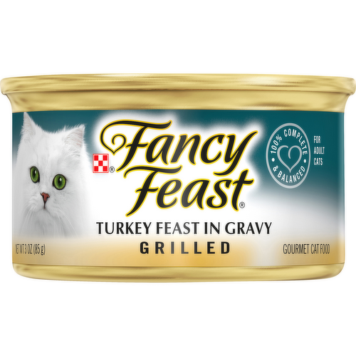 Fancy Feast Grilled Turkey in Gravy Wet Cat Food