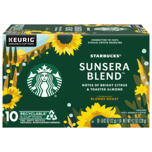 Starbucks Coffee K-Cups Sunsera Blend