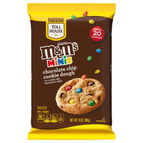 Nestle Toll House M&M's Minis Chocolate Chip Cookie Dough