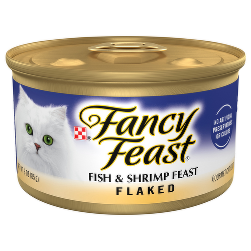 Fancy Feast Flaked Fish & Shrimp Feast Wet Cat Food