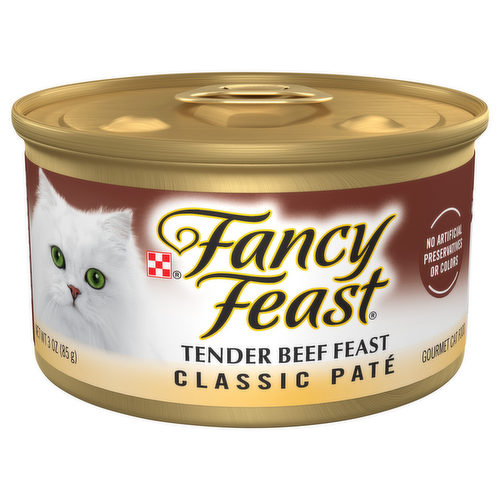 Fancy Feast Classic Pate Tender Beef Feast Wet Cat Food