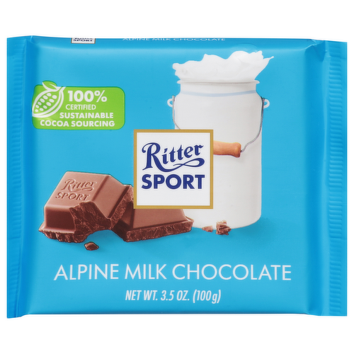 Ritter Sport Alpine Milk Chocolate Square