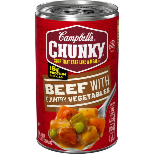 Campbell's Chunky Beef with Country Vegetables Soup