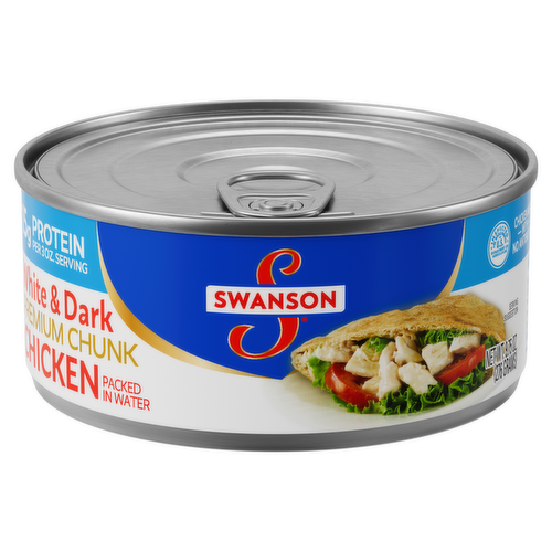 Swanson White & Dark Premium Chunk Chicken In Water