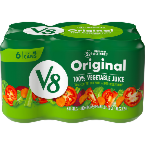 V8 100% Vegetable Juice
