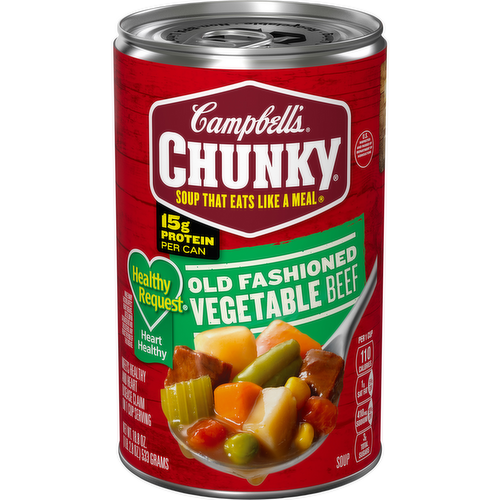 Campbell's Chunky Healthy Request Old Fashioned Vegetable Beef Soup