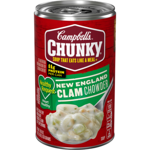 Campbell's Chunky Healthy Request New England Clam Chowder