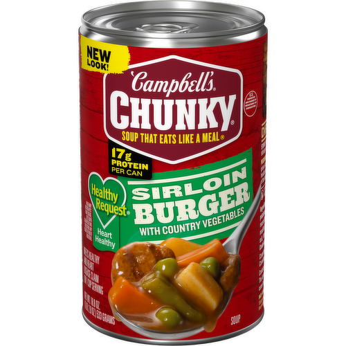 Campbell's Chunky Healthy Request Sirloin Burger