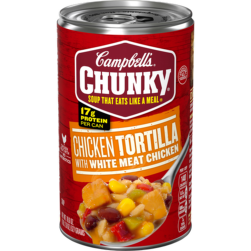 Campbell's Chunky Tortilla Soup with White Meat Chicken