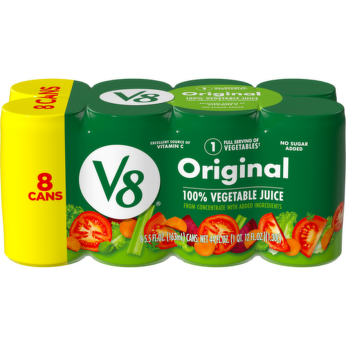 V8 Original 100% Vegetable Juice