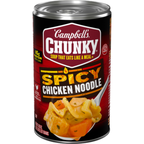 Campbell's Chunky Spicy Chicken Noodle Soup