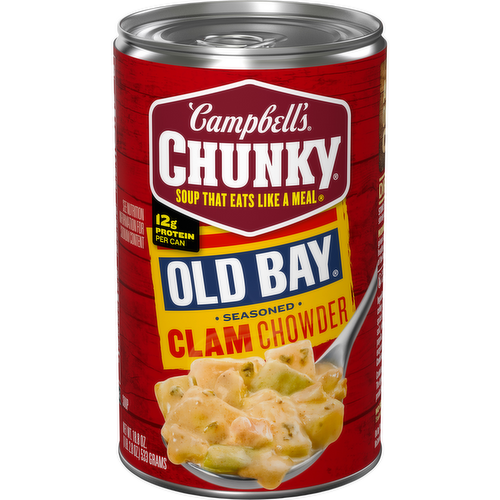 Campbell's Chunky Old Bay Seasoned Clam Chowder