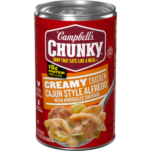 Campbell's Chunky Creamy Chicken Cajun-Style Alfredo Soup