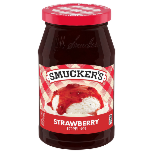 Smucker's Strawberry Ice Cream Topping