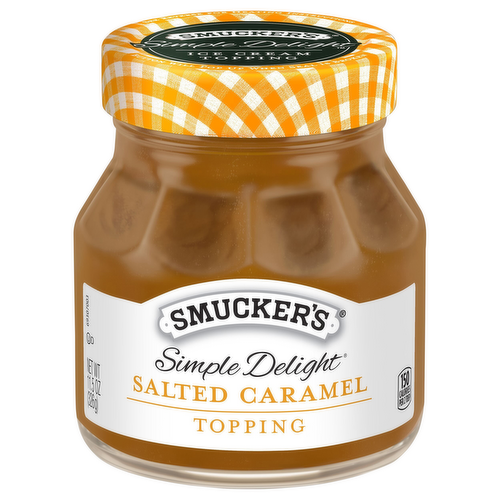 Smucker's Simple Delight Salted Caramel Ice Cream Topping