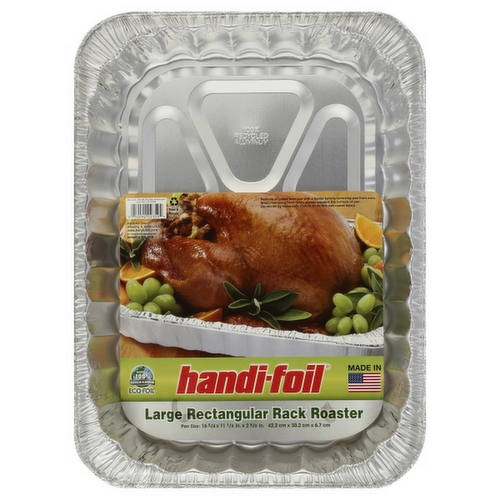 Handi-Foil Large Rectangular Rack Roaster