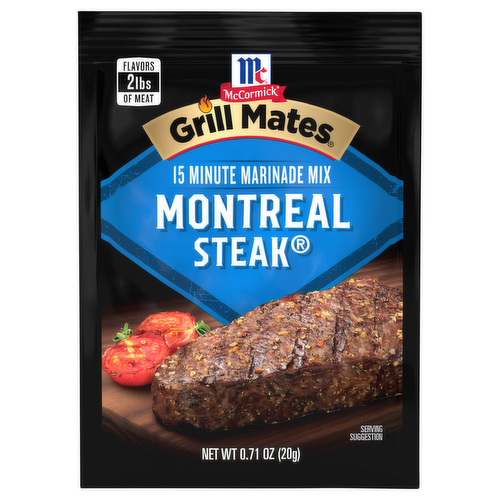 McCormick Grill Mates Montreal Steak Marinade Mix