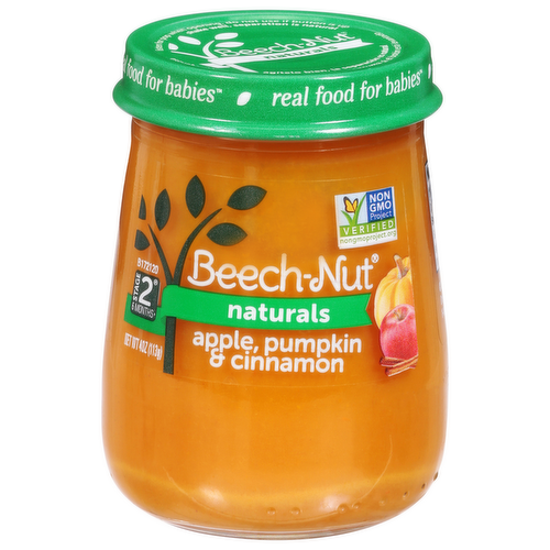 Beech-Nut Naturals Apple & Pumpkin Stage 2 Baby Food