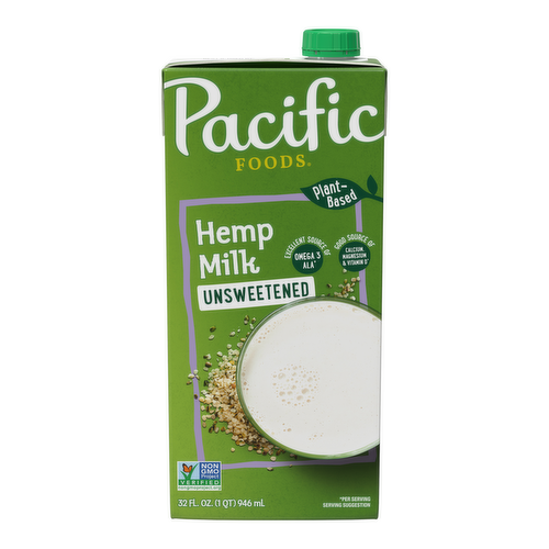 Pacific Hemp Original Unsweetened Plant-Based Beverage