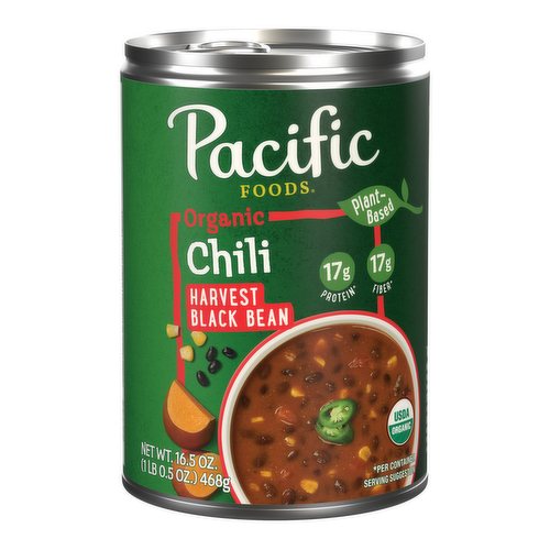 Pacific Organic Plant-Based Harvest Black Bean Chili