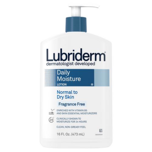 Lubriderm Daily Moisture Unscented Lotion