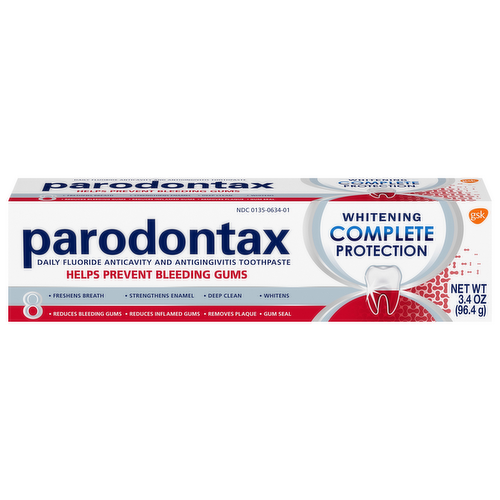 Parodontax Complete Protection Whitening Toothpaste