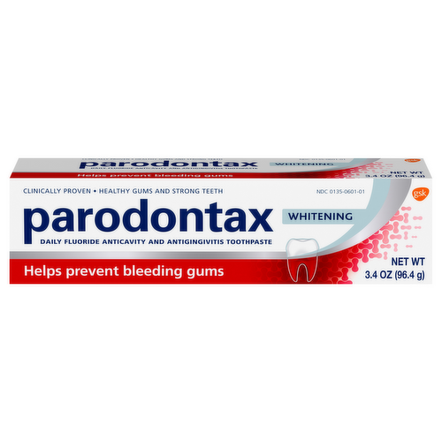 Parodontax Whitening Anticavity Antigingivitis Toothpaste