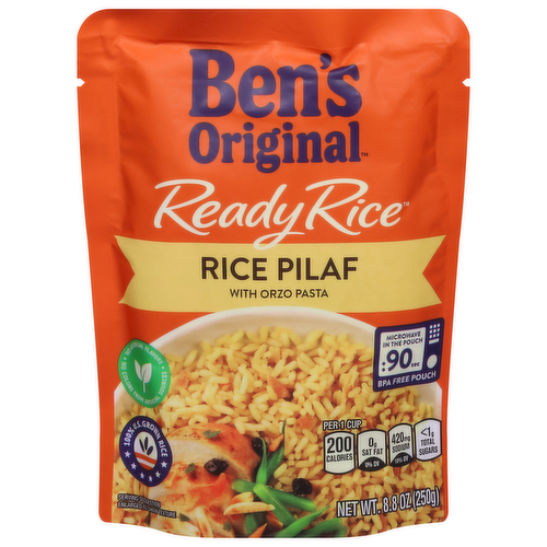 Ben's Original Ready Rice Pilaf With Orzo Pasta