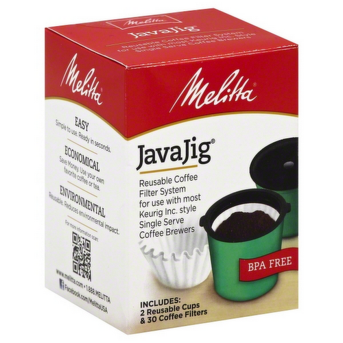 Melitta Java Jig Reusable K-Cups for Keurig K-Cup Brewers