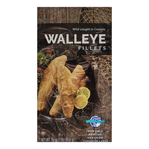 Freshwater Fish Walleye Fillets