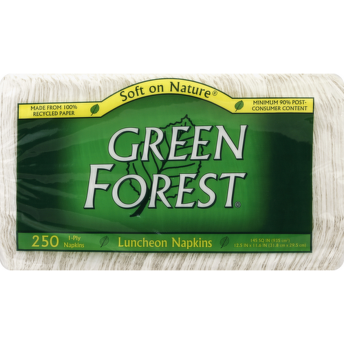 Green Forest Paper Napkins