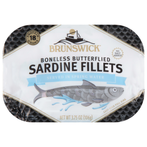 Brunswick Sardines in Spring Water